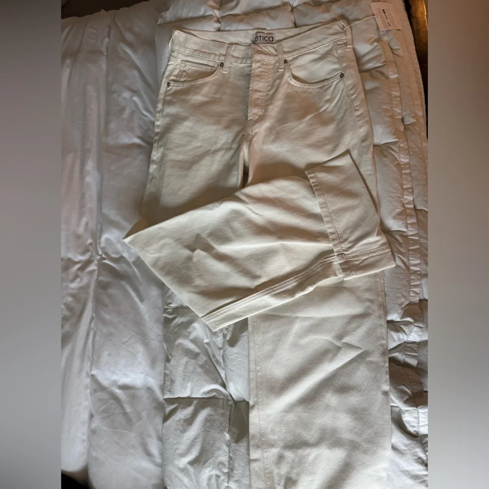 Ética Stanton High-Rise Relaxed Cuff Jeans